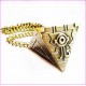 Yu Gi Oh Millenium Puzzle Piramide Collana Necklace